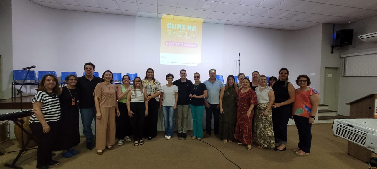 PROJETO GURI NA ESCOLA EM AMÉRICO DE CAMPOS