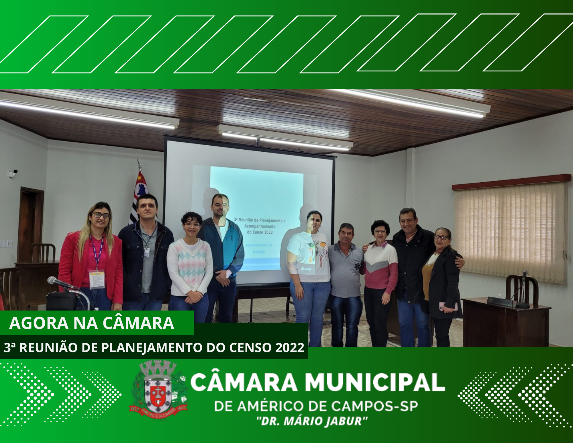3ª REUNIÃO DE PLANEJAMENTO E ACOMPANHAMENTO DO CENSO DE 2022.